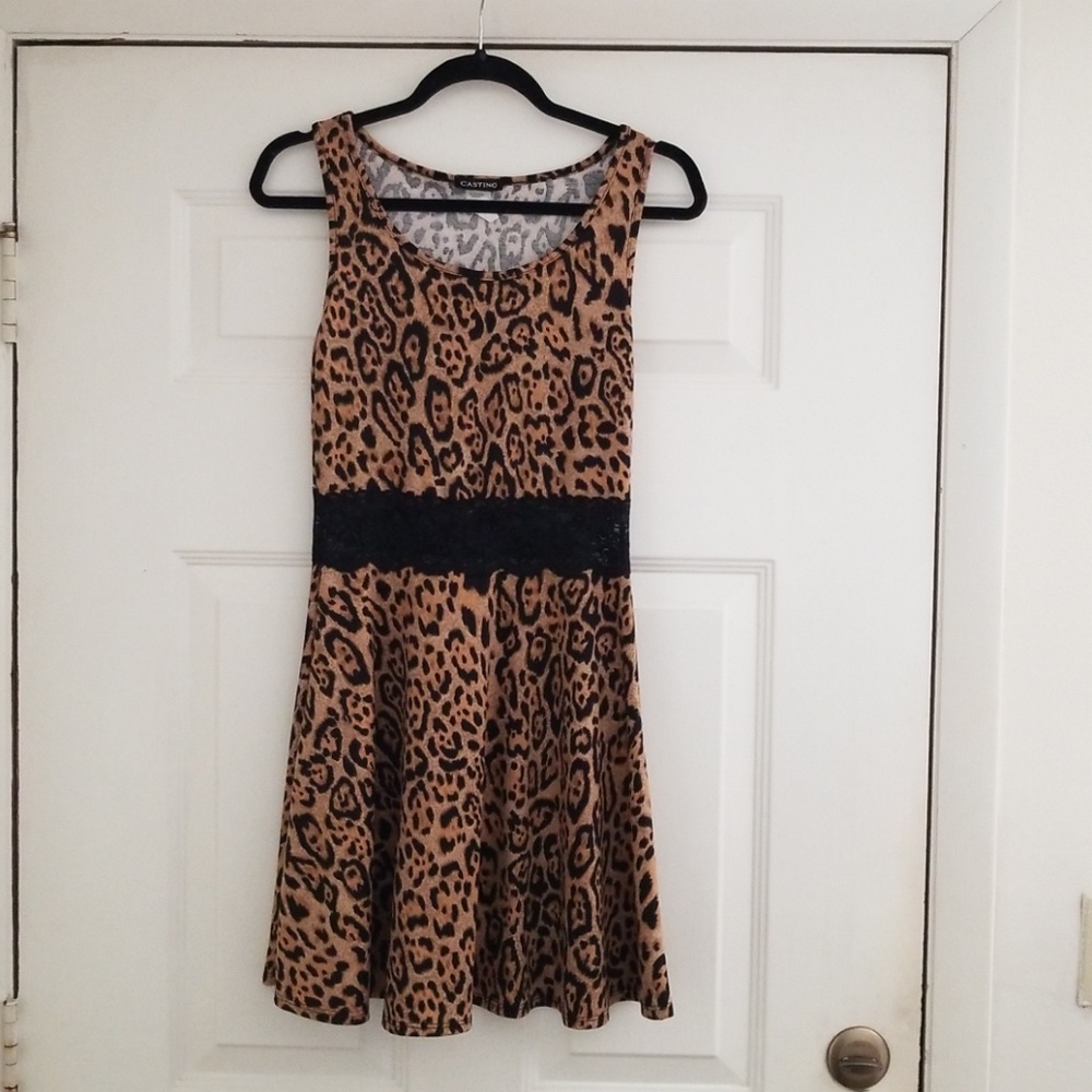 Petite Animal Print Dress